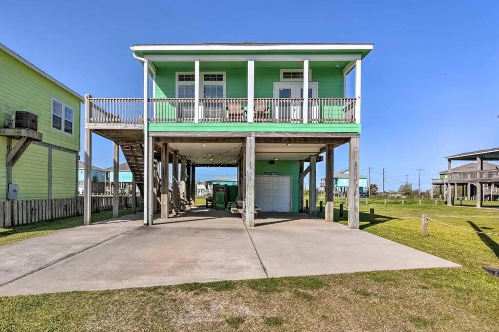 Coastal Heaven - Crystal Beach Relaxing Beach Home Bolivar Peninsula Екстер'єр фото