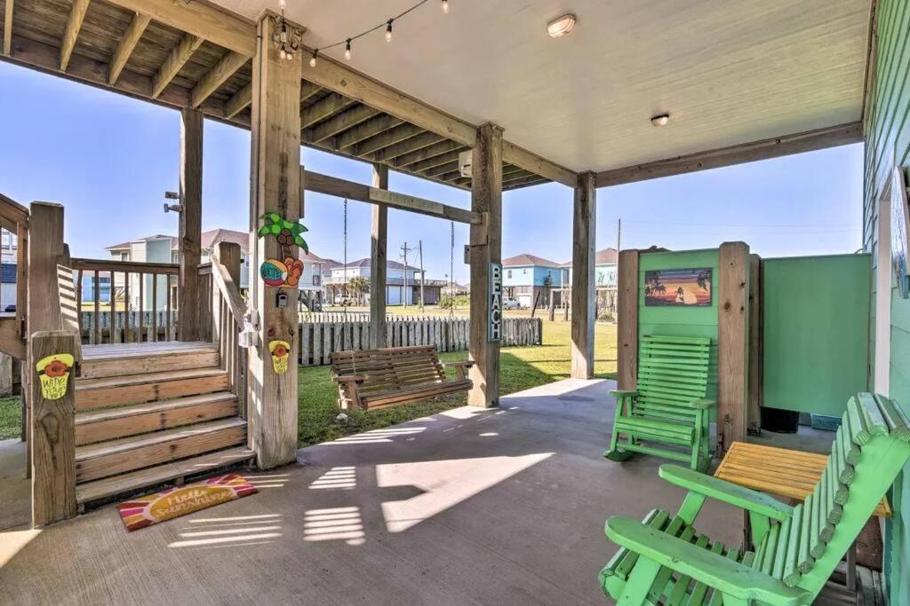 Coastal Heaven - Crystal Beach Relaxing Beach Home Bolivar Peninsula Екстер'єр фото