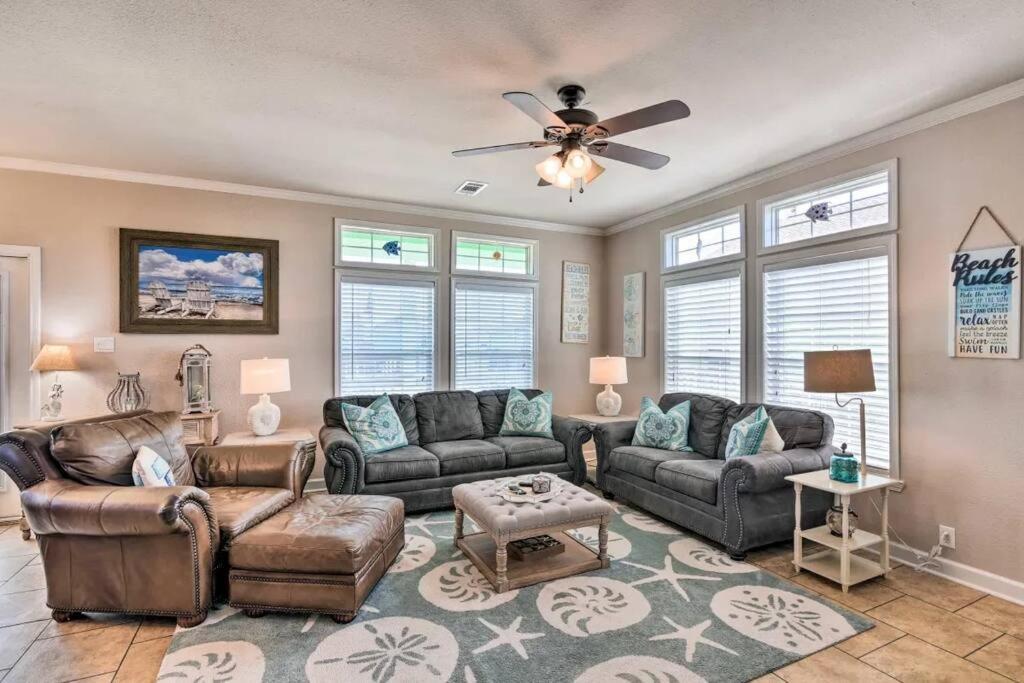 Coastal Heaven - Crystal Beach Relaxing Beach Home Bolivar Peninsula Екстер'єр фото